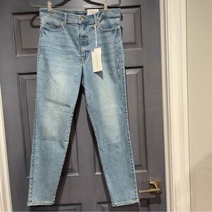 Lucky Brand Uni Fit No 5 Ankle Skinny Light Blue Denim Jeans W33-35R 5R 32x28